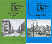 Special Offer: Gl 71.16a & Gl 71.16b  Bristol (NW) 1882 (Coloured) & 1901