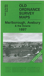 266  Marlborough, Avebury & The Downs 1897 - Coloured Edition