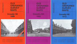 Special Offer: Wk8.14a, Wk 8.14b & Wk 8.14c  Gravelly Hill 1886 (coloured) 1902 & 1913