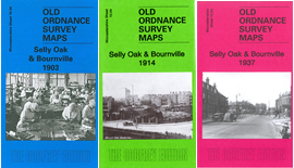 Special Offer:  Wo 10.04a,  Wo 10.04b & Wo 10.04c  Selly Oak & Bournville 1903, 1914 & 1937