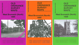 Special Offer: St 68.06a, St 68.06b & 68.06d  West Bromwich (North) 1885 (Coloured) , 1885 & 1938