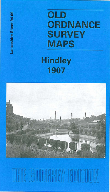 OLD ORDNANCE SURVEY MAP HINDLEY GREEN NORTH 1907 WIGAN WESTHOUGHTON THE PUNGLE 