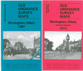 Special Offer: Wk 13.08a & Wk 13.08b  Birmingham West 1887 (Coloured) & 1914