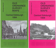 Special Offer:  Ed 3.07a & 3.07b  Central Edinburgh 1894 & 1906