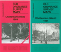 Special Offer: Gl 26.07a & 26.07b  Cheltenham (West) 1883 (Coloured) & 1921