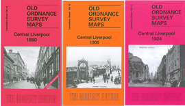 Special Offer: La 106.14a, 106.14b & 106.14c Central Liverpool 1890 (Coloured) 1906 & 1924
