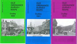Special Offer: St 67.16a, St 67.16b & St 67.16c  Dudley 1882 (coloured) 1901 & 1914
