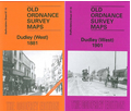 Special Offer: St 67.15a & St 67.15b  Dudley (West) 1881 (Coloured) & 1901