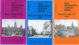 Special Offer: Lk06.11a, 06.11b & Lk 06.11c Glasgow High Street 1895, 1909 & 1933
