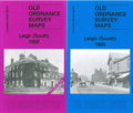 Special Offer: La 102.07a & 102.07b  Leigh (South) 1892 (col) & 1905