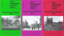 OLD ORDNANCE SURVEY MAP ARTHURS HILL & FENHAM 1937 WESTGATE ROAD NEWCASTLE 