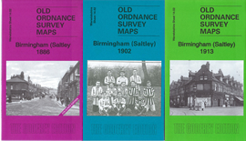 Special Offer: Wk 14.02a, Wk 14.02b & Wk 14.02c  Brimingham (Saltley) 1886 (coloured) 1902 & 1913