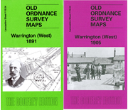 Special Offer:  La 115.04a & 115.04b  Warrington (West) 1891 & 1905