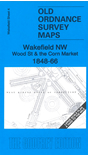 Wfd 4  Wakefield (NW) Wood Street & the Corn Market 1848-64