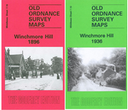 Special Offer: Mx7.10a & 7.10b  Winchmore Hill 1896 & 1936