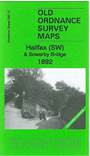 Y 230.12a  Halifax (SW) & Sowerby Bridge 1892 (Coloured Edition)
