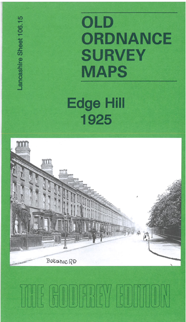 Lancashire Sheet 106.15 Old Ordnance Survey Map Edge Hill 1905 