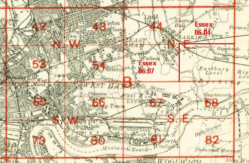 GODFREY EDITION OLD ORDNANCE SURVEY MAPS NORTH WOOLWICH 