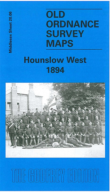 Old Ordnance Survey Maps  Hounslow West Middlesex 1935  Godfrey Edition Offer 